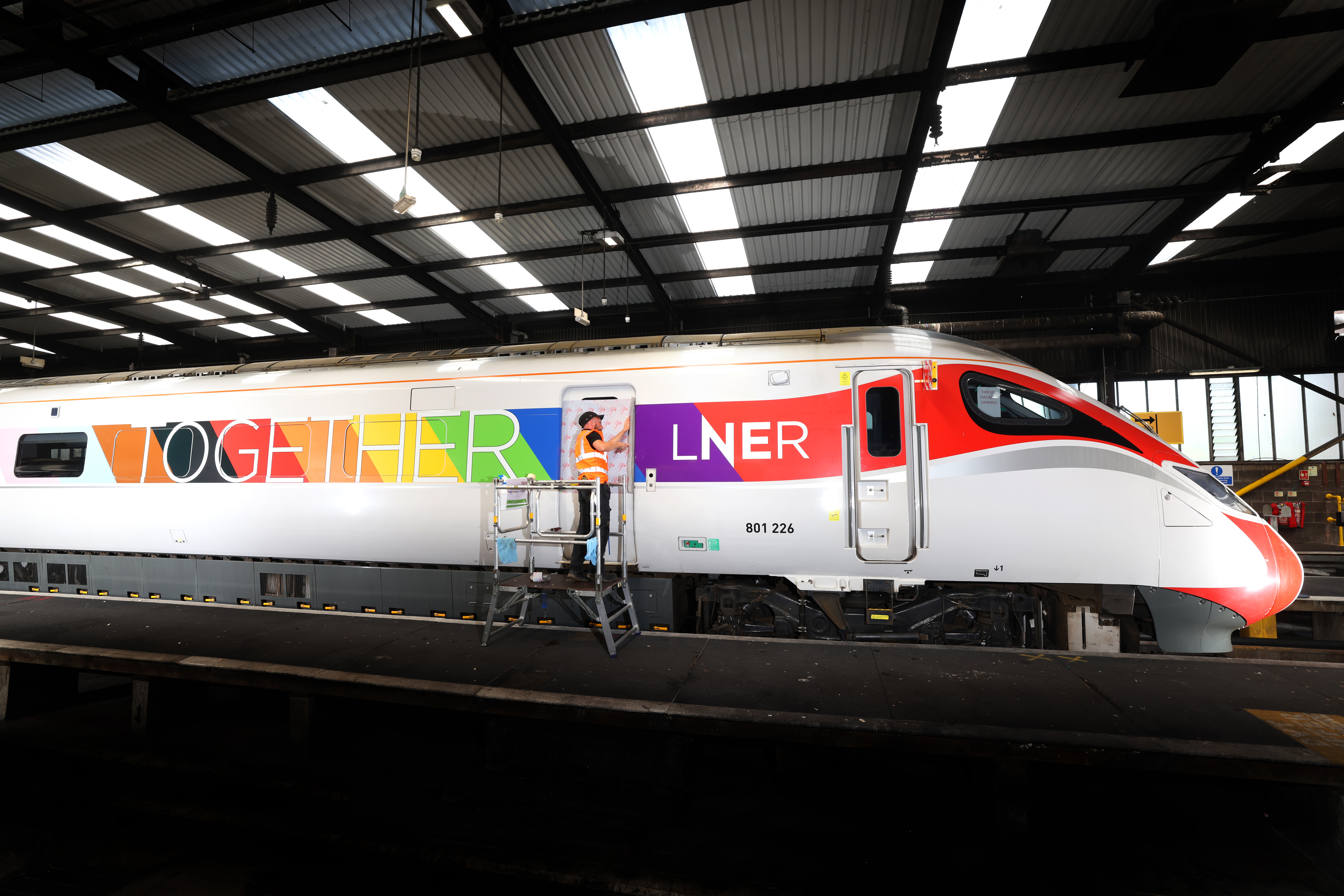 Video: LNER introduce a train to celebrate a Summer of Pride