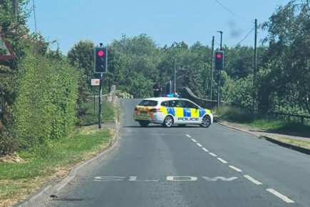 Updated: Bridge reopens after car crashes into ditch