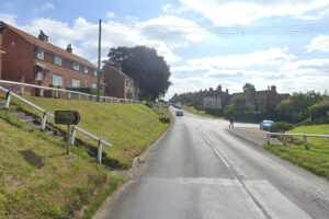 Two-car crash on North Yorkshire village High Street