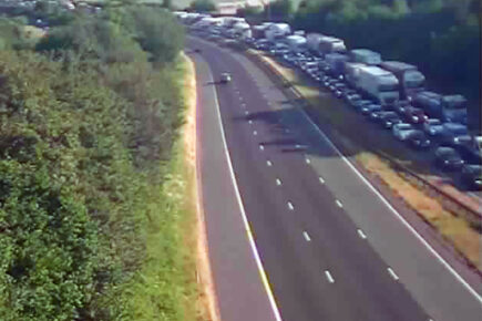 Updated: A1M partially reopens after serious crash in North Yorkshire