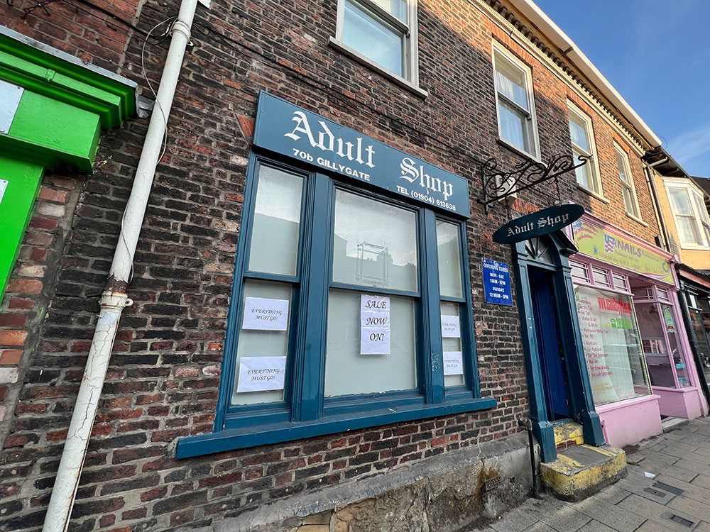 Future of York sex shop thrown into doubt after 26 years