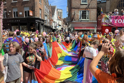 The streets of York become a rainbow for the Pride parade – pics and vid