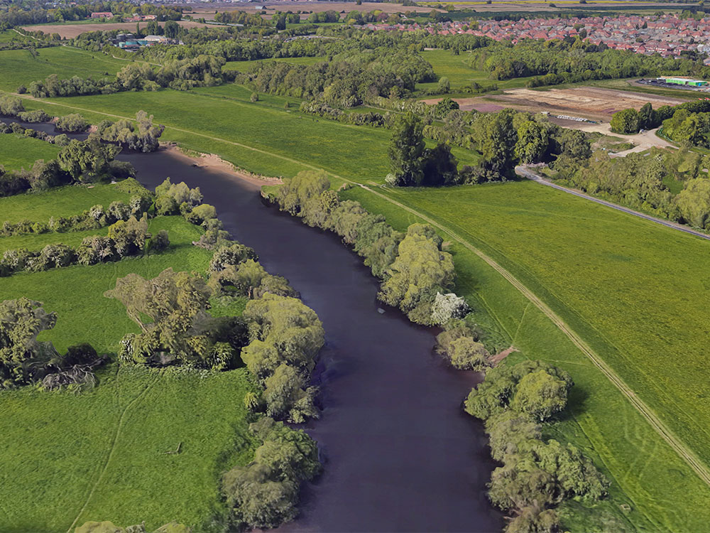 Rescue operation launched after woman falls down York riverbank