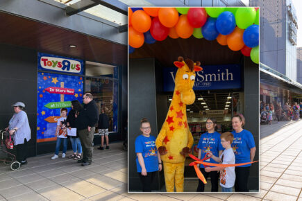 Watch: Geoffrey the Giraffe opens York’s new Toys ‘R’ Us – to the delight of young and old