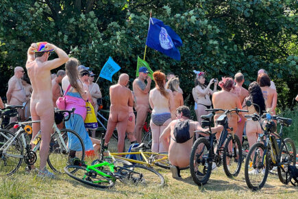 Watch: York World Naked Bike Ride returns – as a ‘protest and a celebration’