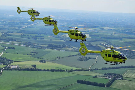 This is why so many helicopters were flying over York