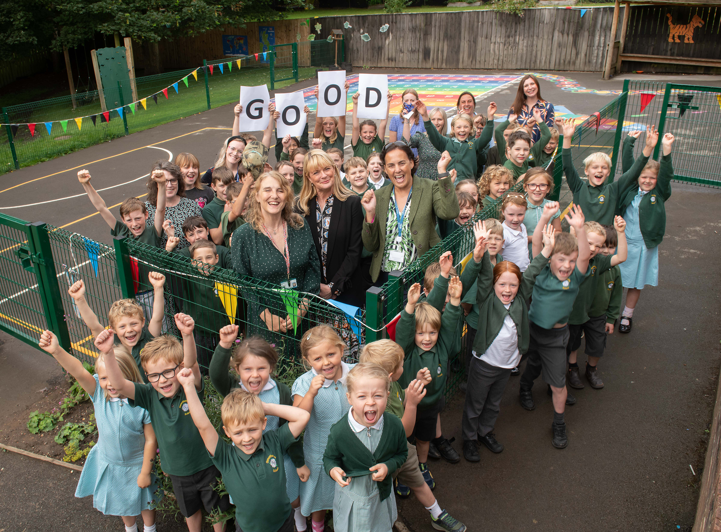 Schools celebrate improvements after being rated as good