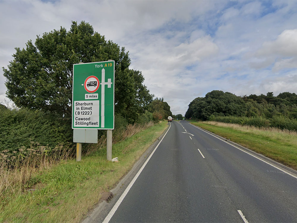 Two people hurt and horse killed in crash near York