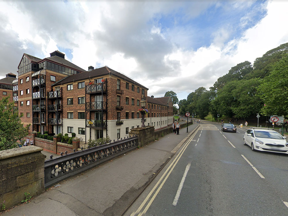 Firefighters force their way into York flat to deal with blazing eggs