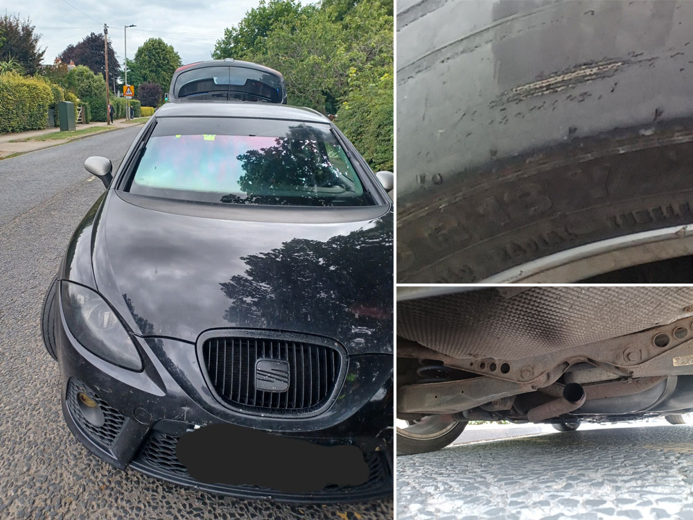 Police seize car in Thirsk for ‘numerous offences’