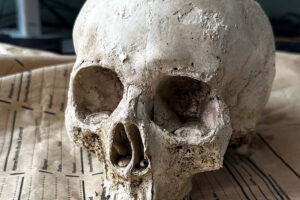 This was found in a North Yorkshire beck!