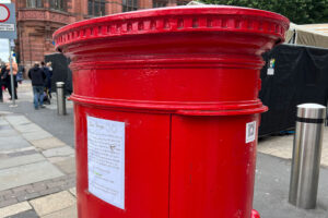 ‘Dear Stranger’ letter appears on York postbox urging people ‘don’t give up on your dreams’