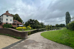 Fire started at Rowntree Park in York