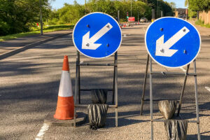 Warning to drivers as tree poses a danger on key York road