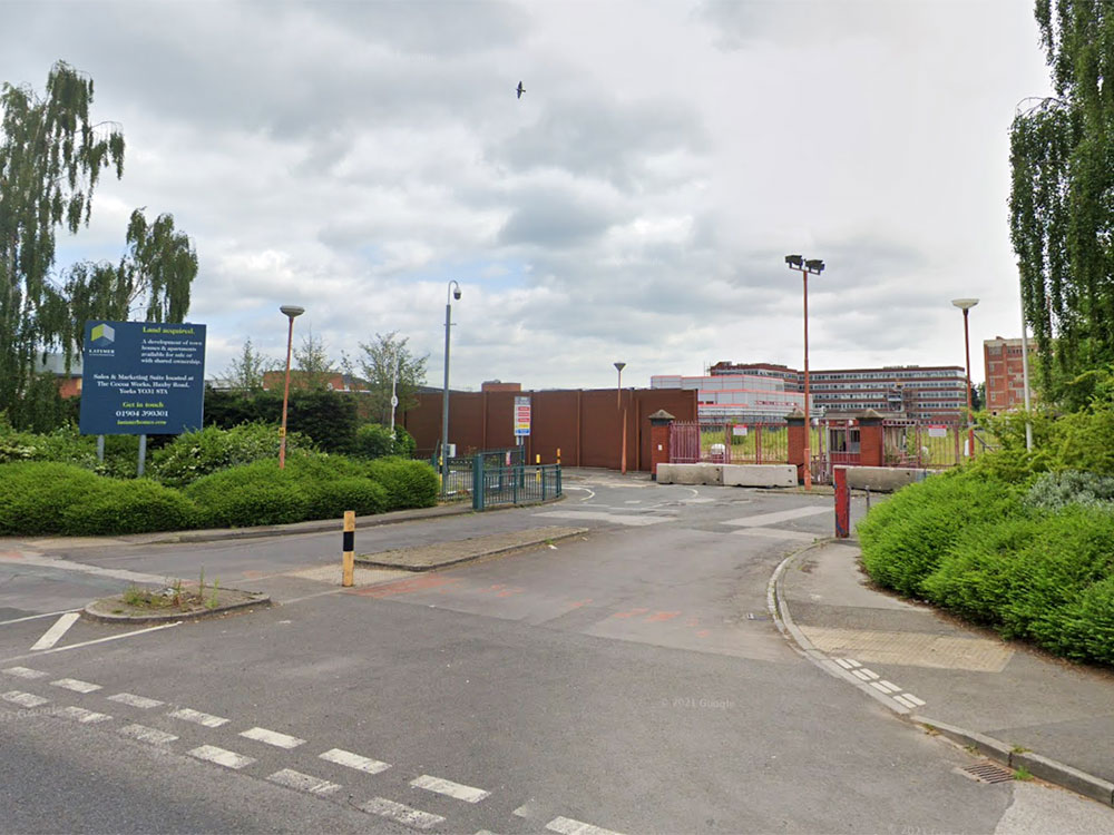 Two rollers weighing 12 tonnes stolen from York flats development