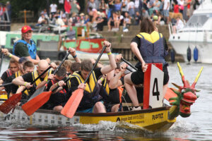 Sunflowers and superheroes: York Dragon Boat Race in pix, vids and tweets