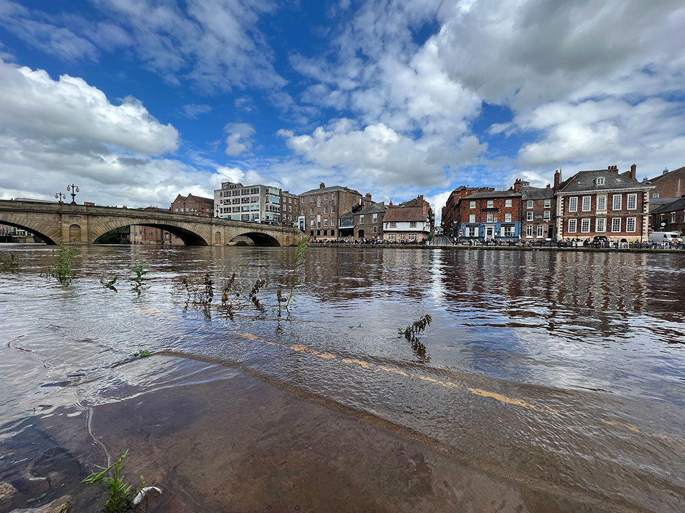 Flood alert for York after heavy rainfall