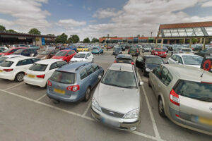 Firefighters rescue baby trapped in car at York shopping centre
