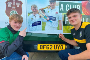 Family bus business helps local cricket club spread the word