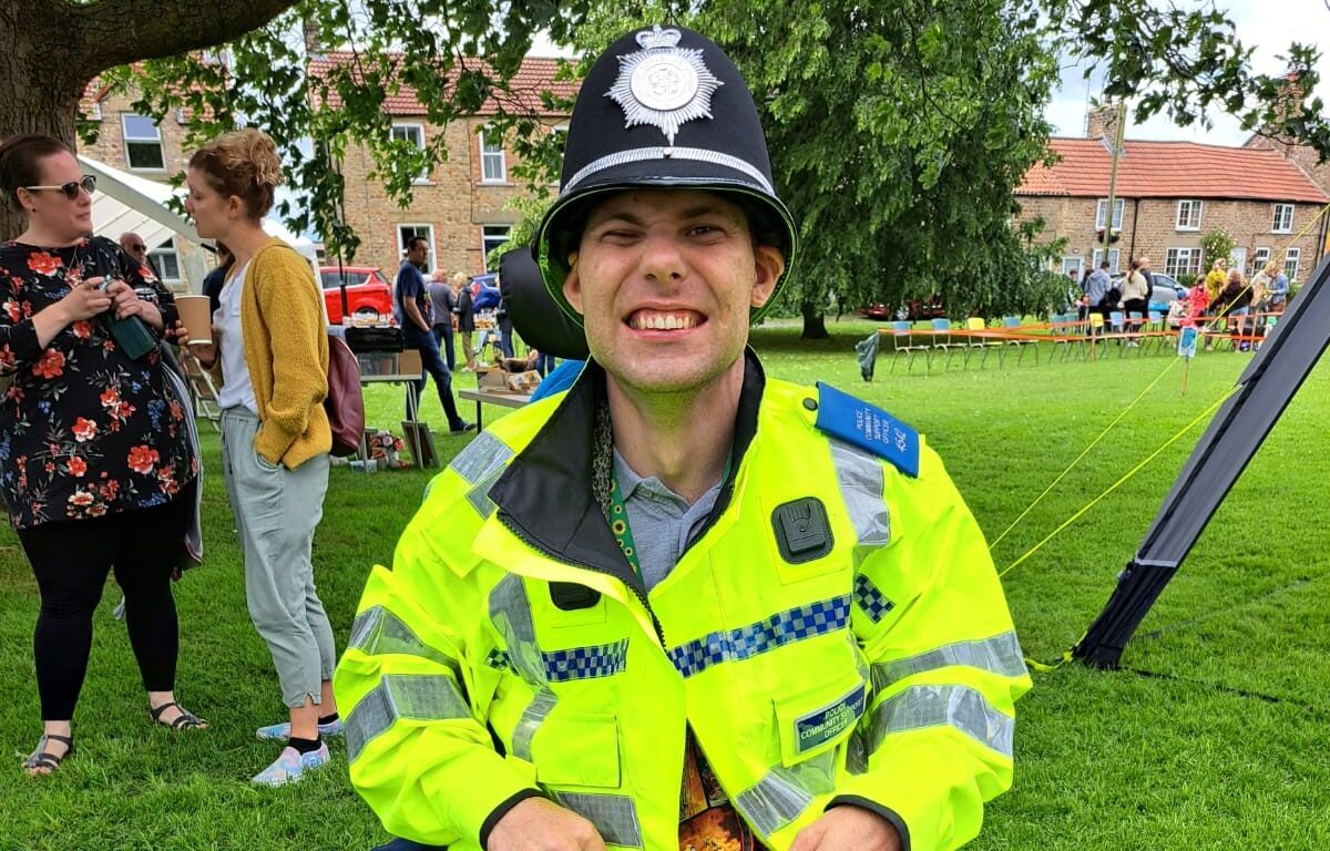 North Yorkshire Police make a dream come true for Lance