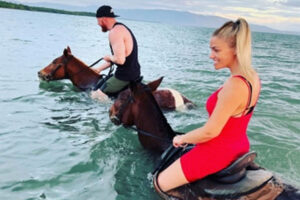 Pictures: York woman smiles on dream Jamaican holiday – days after brutal murder