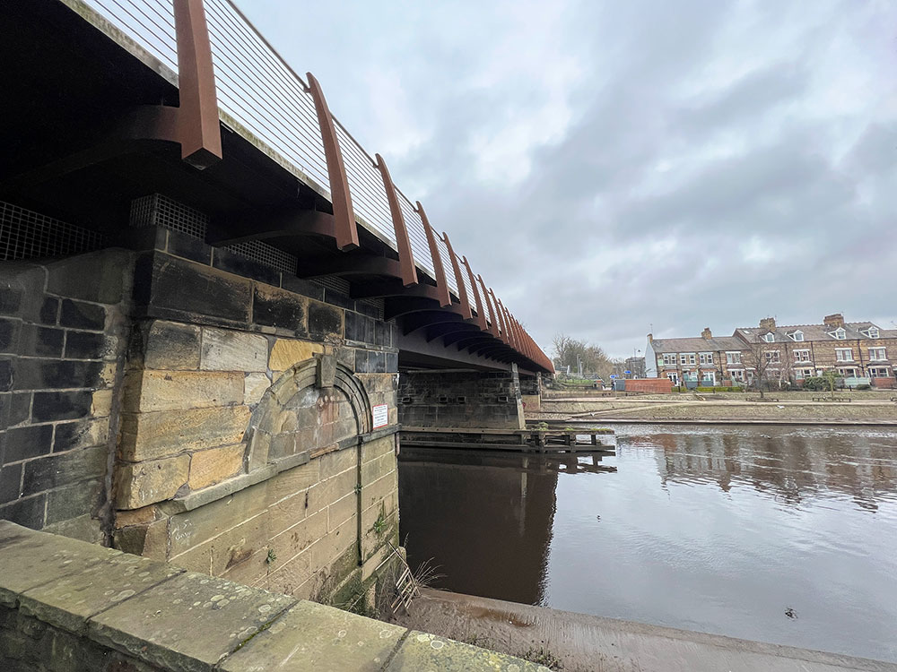 Woman rescued from river in York after nearly an hour in the water
