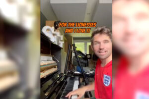 YorkMix Radio listener rewrites song lyrics for Lionesses and music star records it