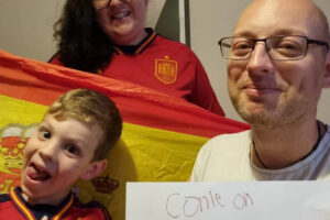 York six-year-old caught in centre of parents’ England and Spain World Cup ‘rivalry’