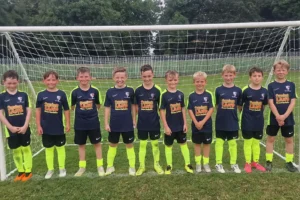 Young football stars win big in their brand new kit – thanks to Flamingo Land and YorkMix!