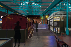 Designs unveiled for transformation of Station Hall at the National Railway Museum