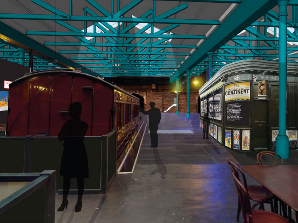 Designs unveiled for transformation of Station Hall at the National Railway Museum