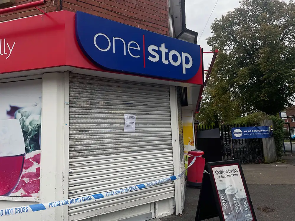 Two arrested after masked raiders hold up York shop