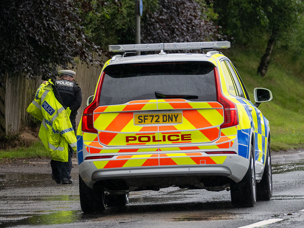 Two arrested after police spot a car doing 60mph in a 20mph zone