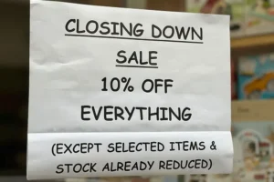 Shop in York city centre to shut – Closing down sale launched