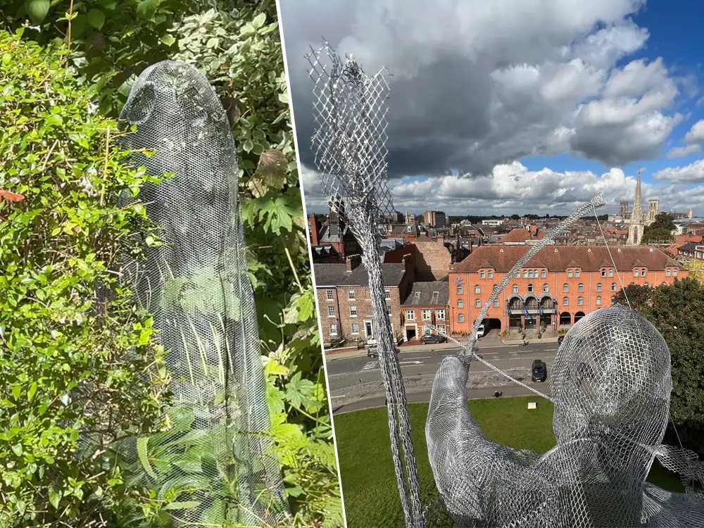 Watch: Ghosts take over York! 39 spooks haunt city streets, towers and gardens
