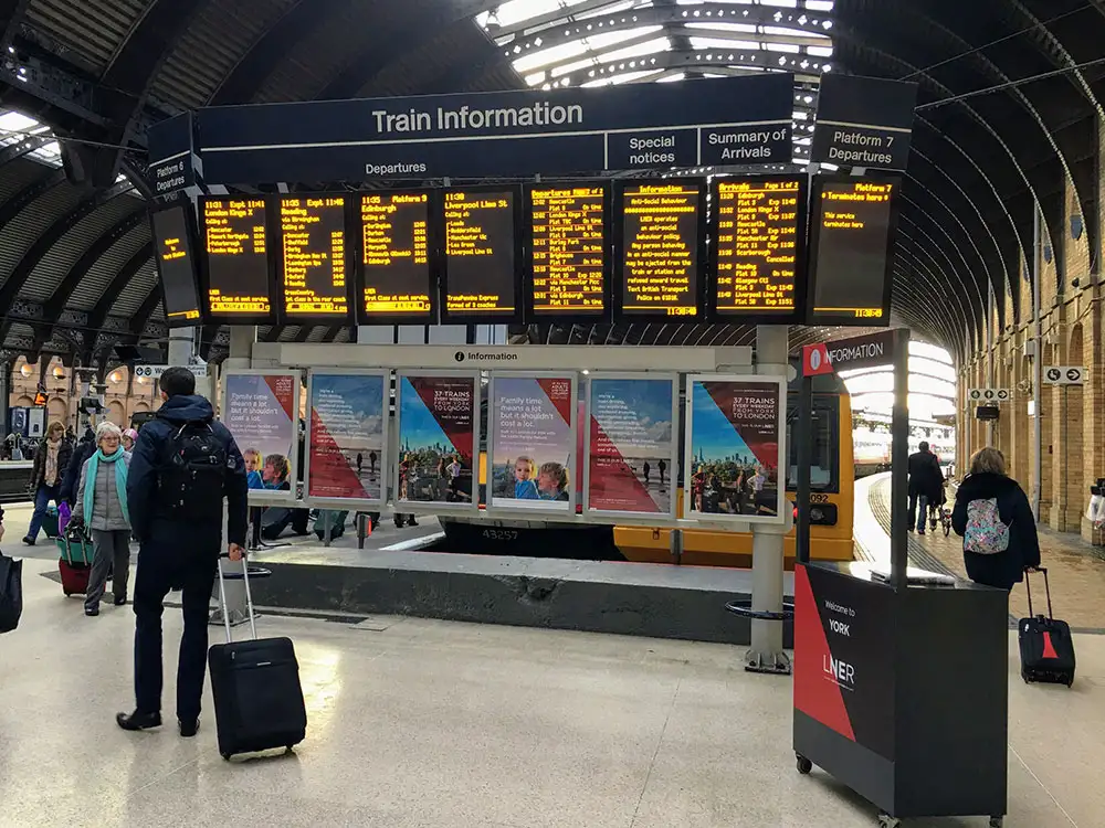 Updated: Lines cleared again after person hit by a train north of York