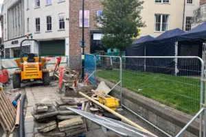 Bones found on Shambles – Work delayed