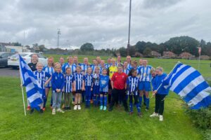 Local ladies grassroots football team qualify for womens FA Cup first round