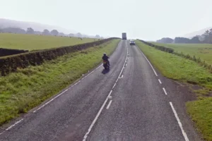 Biker critically ill after crashing into wall on North Yorkshire road