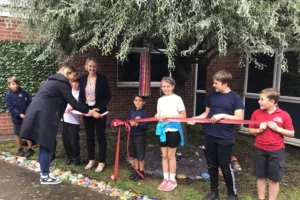 ‘There is even a swing!’ York children create their own sensory garden