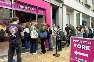Watch: Huge queue forms in York for doughnut giveway at shop’s grand opening