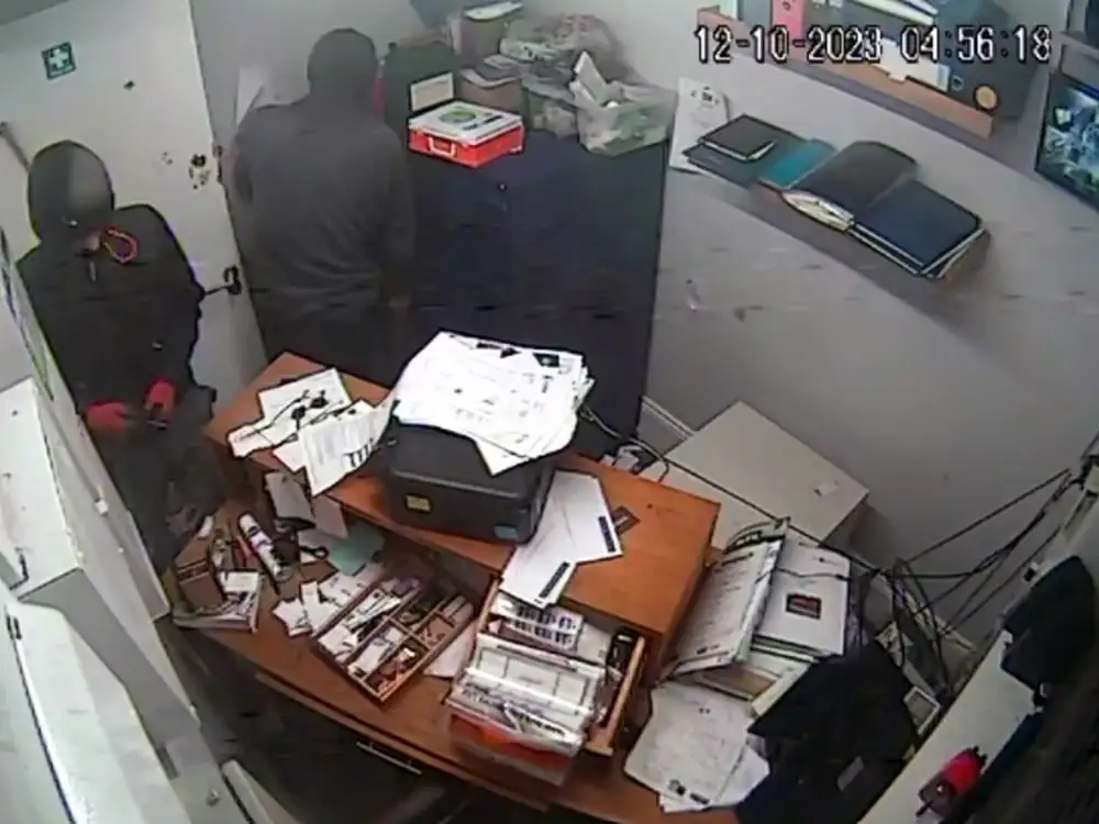 Thieves who raided York restaurant caught on camera