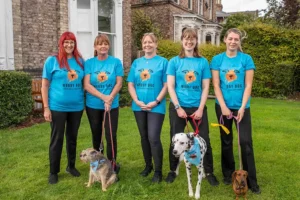 York vets practice to tackle one of the biggest obstacle courses in the UK – with their dogs