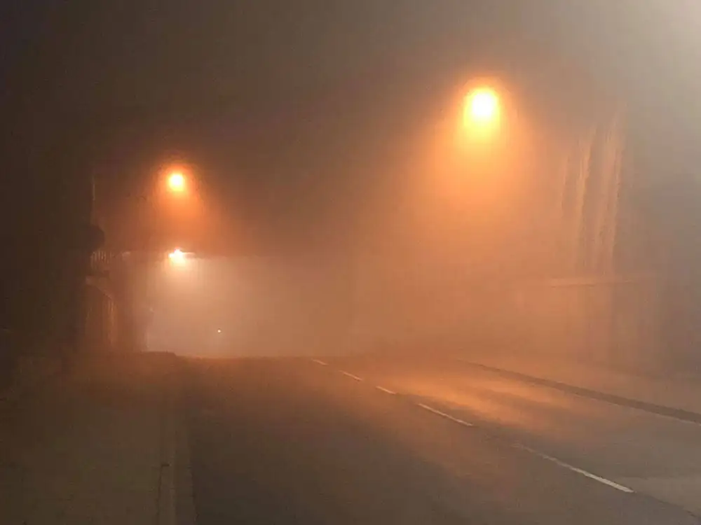 Latest weather warning for fog will affect A1 and A19