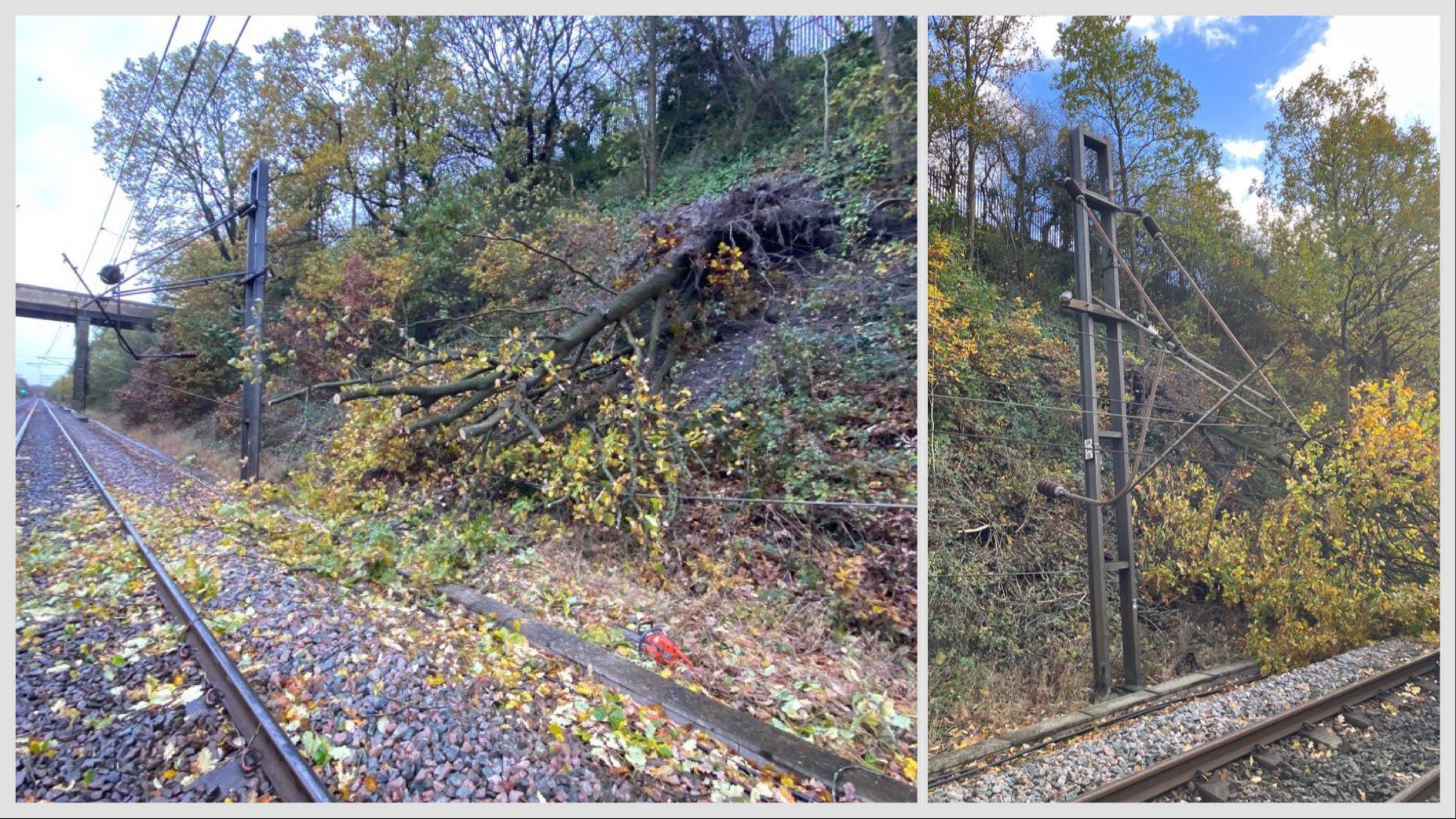 Storm Debi knocks out some train services in Yorkshire