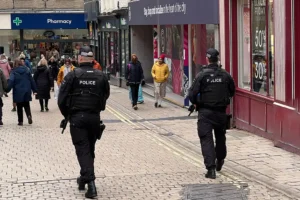 Armed officers patrol York as police ramp up Christmas security