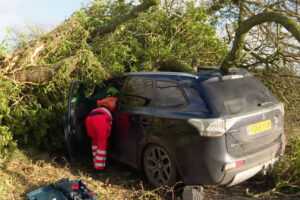 Battle to save North Yorkshire couple crushed by a storm-felled tree to feature on TV