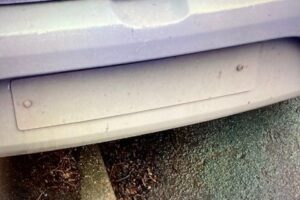 North Yorkshire: ‘Invisible number plate’ prompts police warning