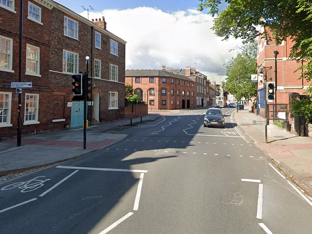 Woman injured after collision with Deliveroo cyclist on York pedestrian crossing
