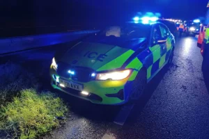 ‘Potentially lethal’: Stolen van driven the wrong way on the A64 at rush hour